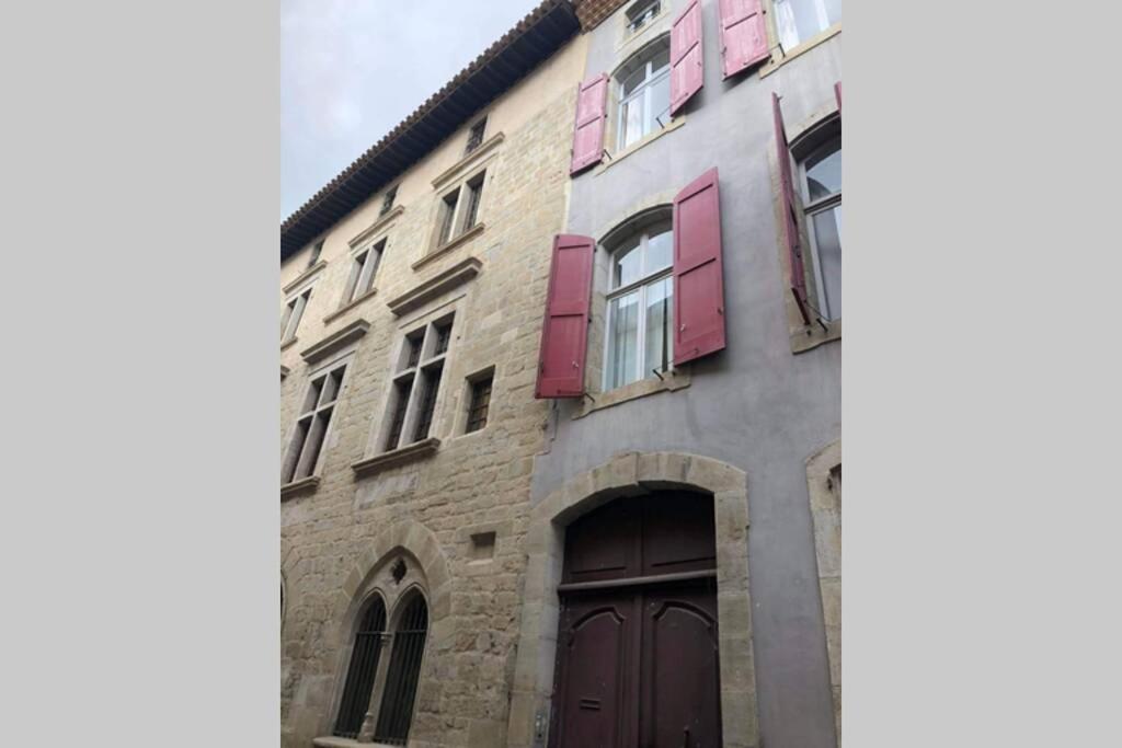 Bel Appartement Avec Cour Au Coeur De La Bastide Carcassonne Exterior foto